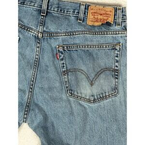 Levis 517 Bootcut Jeans Mens 40x34 Light Wash Blue Denim Cotton 517-0216